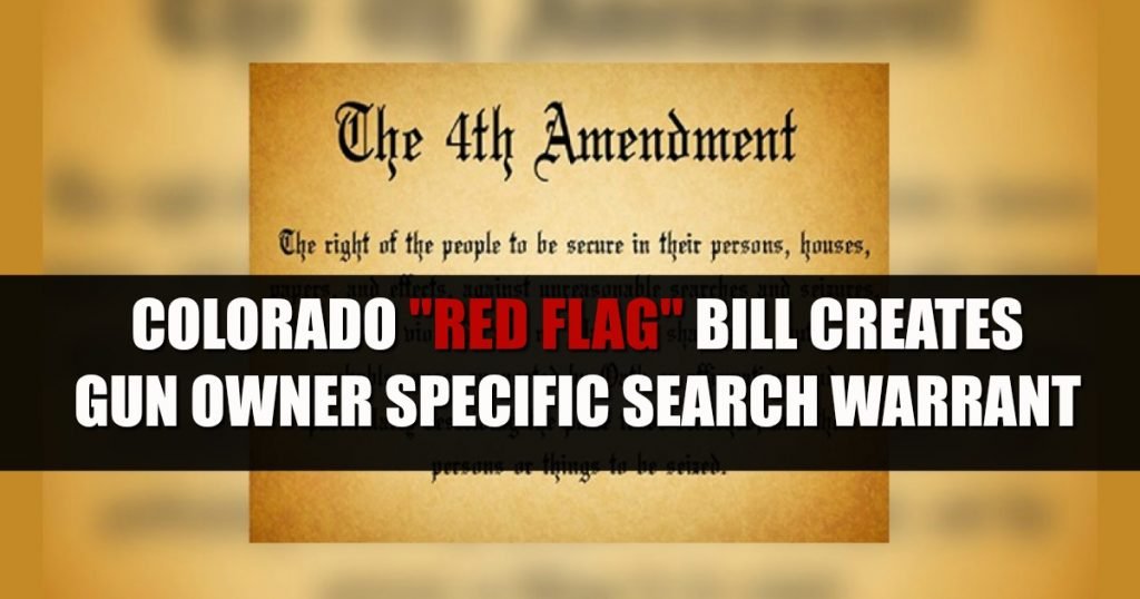 Red Flag ERPO Bill Creates New “CIVIL” Search Warrant Specific To Colorado Gun Owners : Rally for our Rights