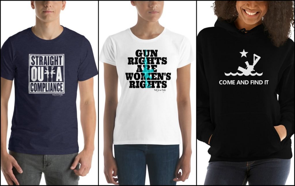Rally for our Rights store shirts products gun rights